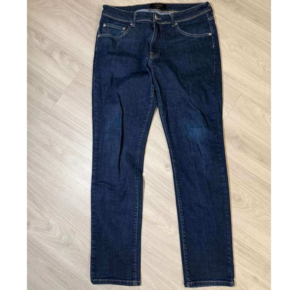 Douglas Hayward Mayfair London Mens Dark Wash Slim Fit Jeans K34